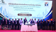 Viet Nam, Laos firms sign deals on property, smart farming projects